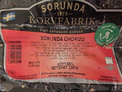 Sorunda Chorizo