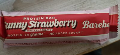 Sunny strawberry protein bar