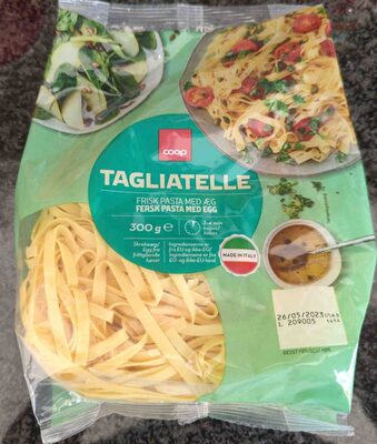 Tagliatelle, fersk