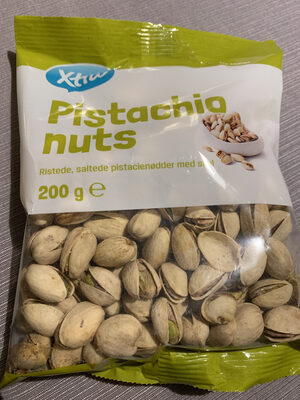 Pistachio nuts front packaging