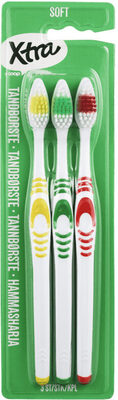 X-tra Tannbørste Soft 3pk