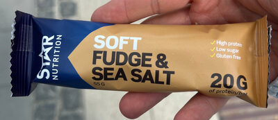 Soft fudge and sea salt