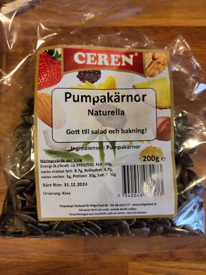 pumpakärnor