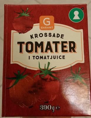 Krossade tomater i tomatjuice