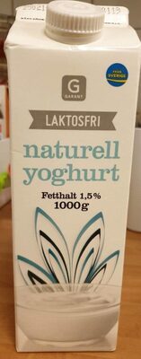 Naturell yoghurt Laktosefri
