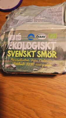 Ekologiskt Smör Svenskt