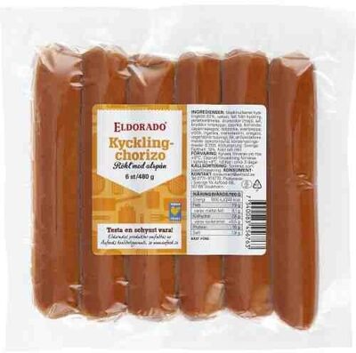Kycklingchorizo