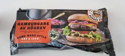 Hamburgare Av Högrev