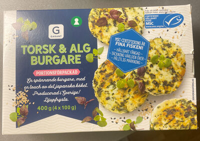 Torsk & Alg Burgare