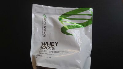Whey 100% Double Chocolate Peanut front packaging