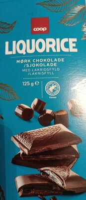 Mørk Sjokolade med Lakrisfyll