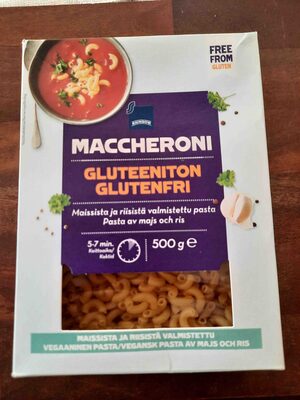 Maccheroni (gluteeniton)