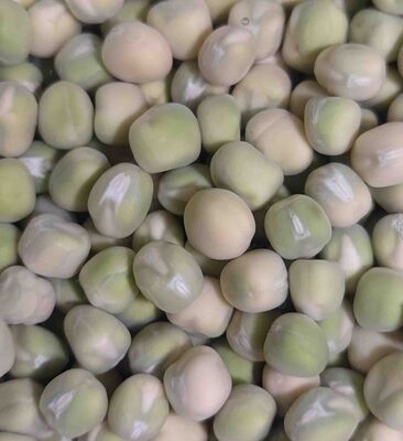 Vihreät herneet front packaging