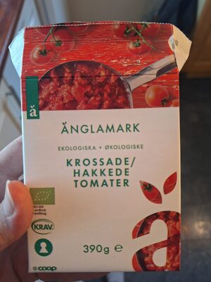 Hakkede Tomater front packaging