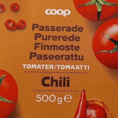 Paseerattu tomaatti chili