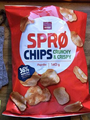 Sprø Chips Paprika