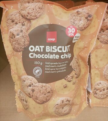 Oat Biscuit Chocolate chip