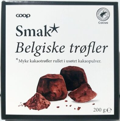 Smak* Belgiske trøfler