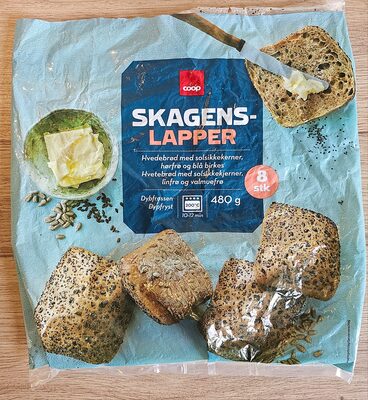 Skagenslapper front packaging
