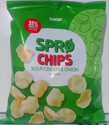 Sprø Chips Sour Cream & Onion
