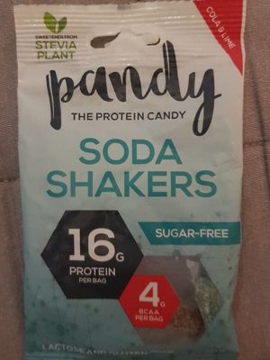 Soda Shakers , Protein Gummibärchen front packaging