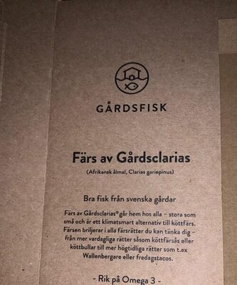 Färs av Gårdsclarias