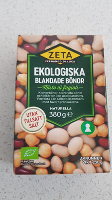 EKOLOGISKA BLANDADE BÖNOR
