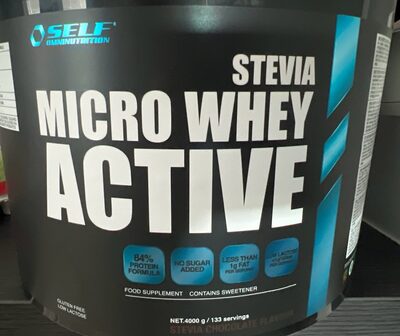 Stevia Micro Whey Active Chocolate