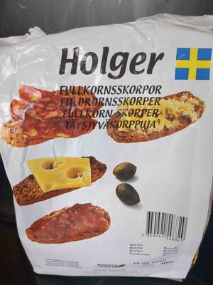 Holger, Fullcorn Skorper front packaging