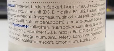 Vitamin well upgrade ingredients label