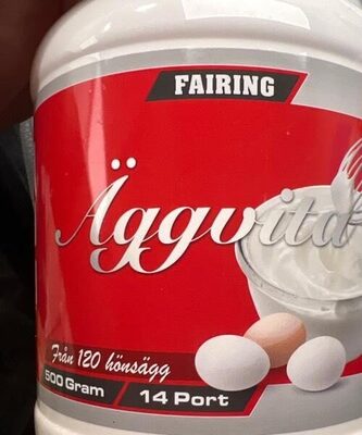 Egg White Powder front packaging