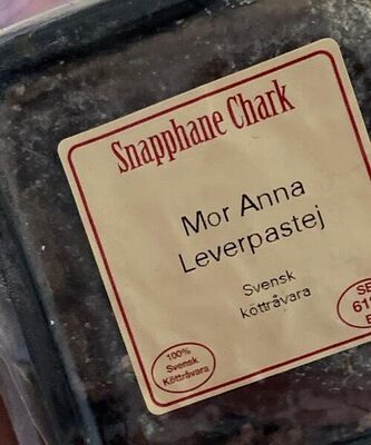 Mor Anna leverpastej