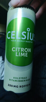 Celsius citron lime