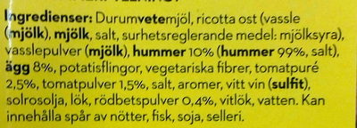 Unknown ingredients label