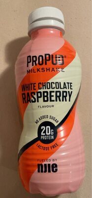 White Chocolate Rasperry Protein Shake