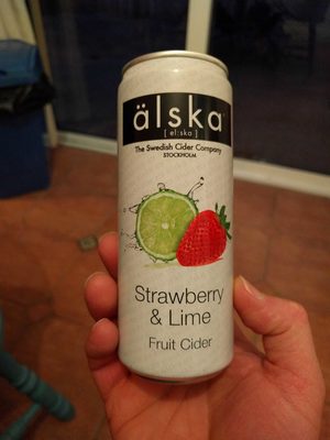 Älska strawberry & lime