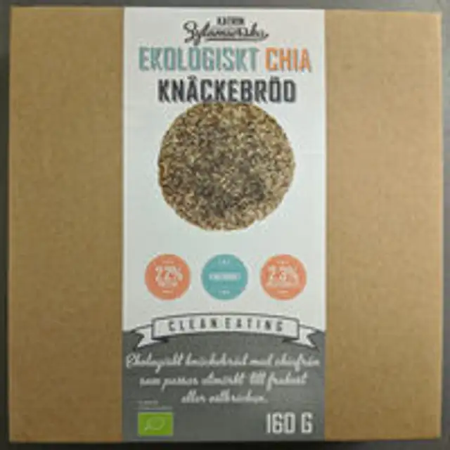 Ekologiskt Chia Knäckebröd