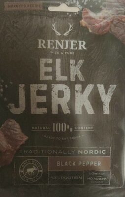 Elk Jerky Black Pepper