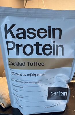 Kasein Protein Choklad Toffe