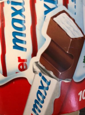 Kinder maxi front packaging