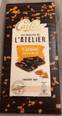 Caramel pointe de sel chocolat noir