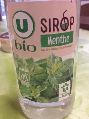 Sirop menthe bio