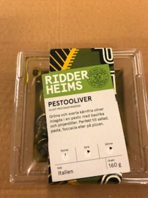 Pestooliven 160g Ridderheims