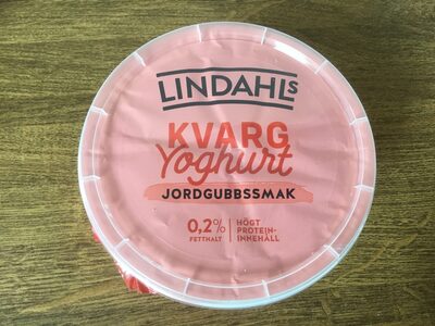 Kvarg Yoghurt Jordgubb front packaging