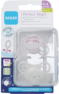 MAM Perfect Night 0-6md+ 2pk