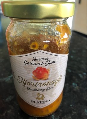 Hjortronsylt front packaging