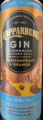 Gin & Lemonade flavoured drink - passionfruit & orange