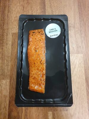 Varmrökt Laxfilé Lime & Basilika