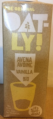 Lait Avoine Vanille Bio front packaging