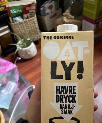 Harvedryck vaniljsmak front packaging